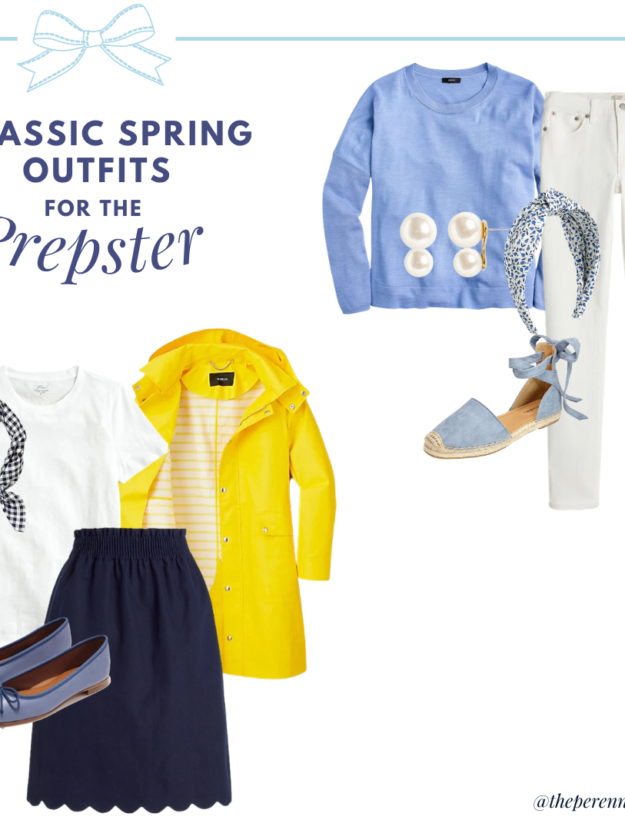 Classic & Preppy Spring Outfit Ideas