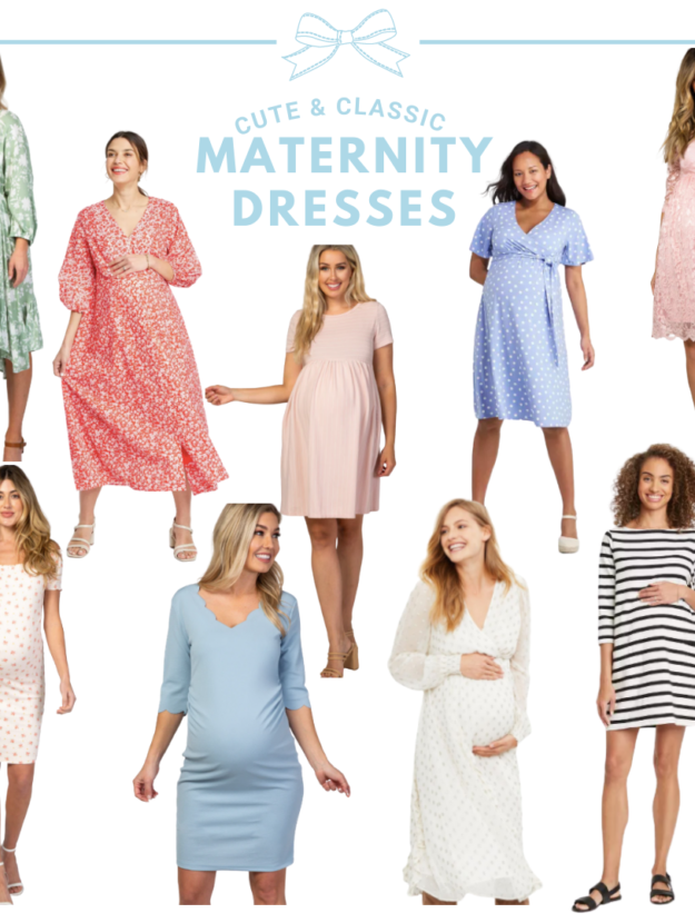 Cute and Classic Maternity Dresses