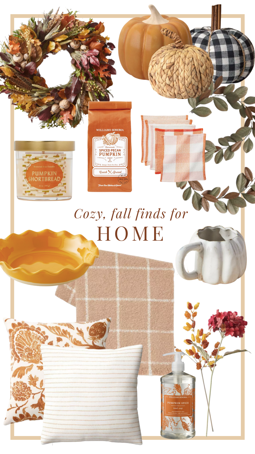 Cozy Fall Finds for Home