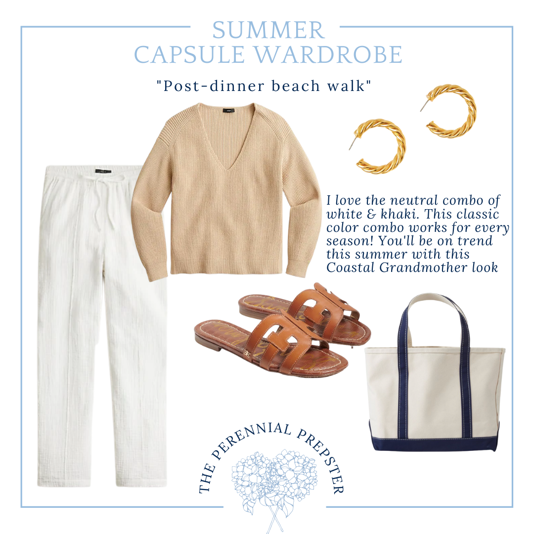 Classic Style Summer Capsule Wardrobe - The Perennial Prepster