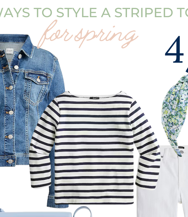 Striped Top Four Ways